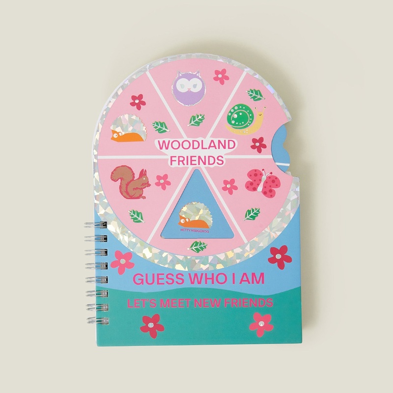 Woodland Stickers and Notebook