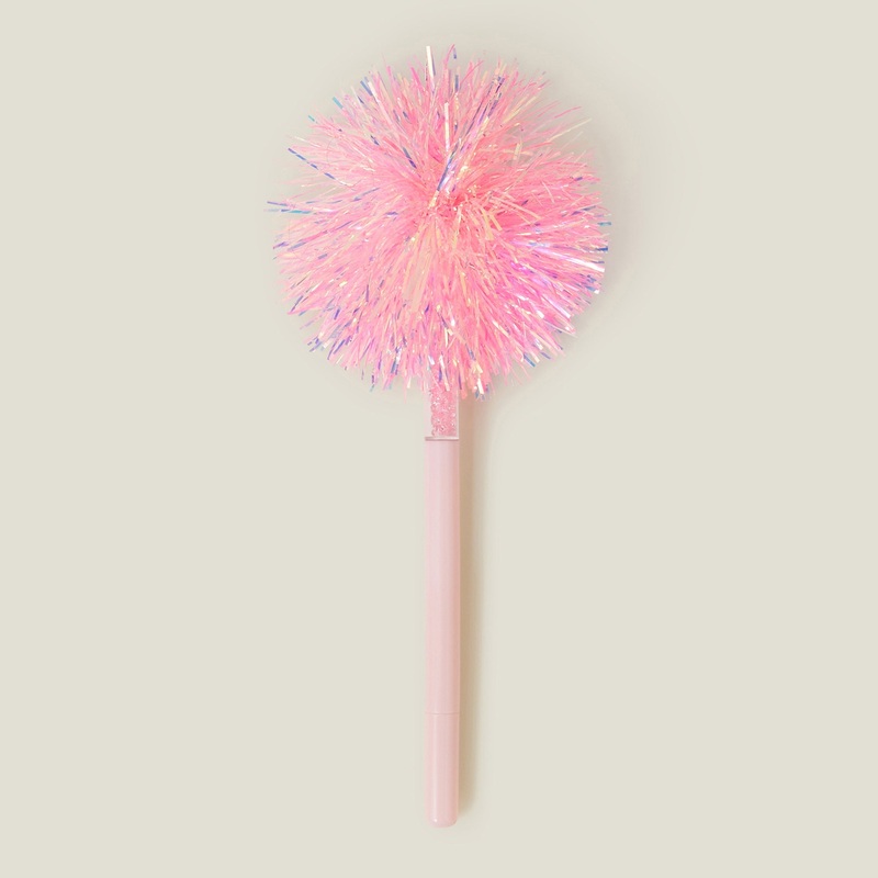 Girls Tinsel Pom-Pom Pen