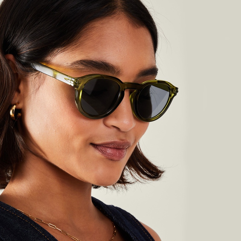 Round Preppy Sunglasses