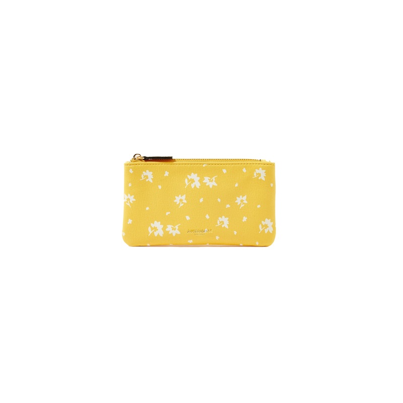 Accessorize London Women's Faux Leather Floral Print Coin Purse