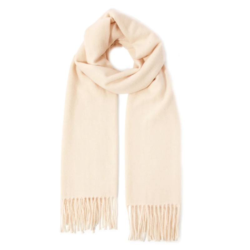 Accessorize London Women's Natural Holly Supersoft Blanket