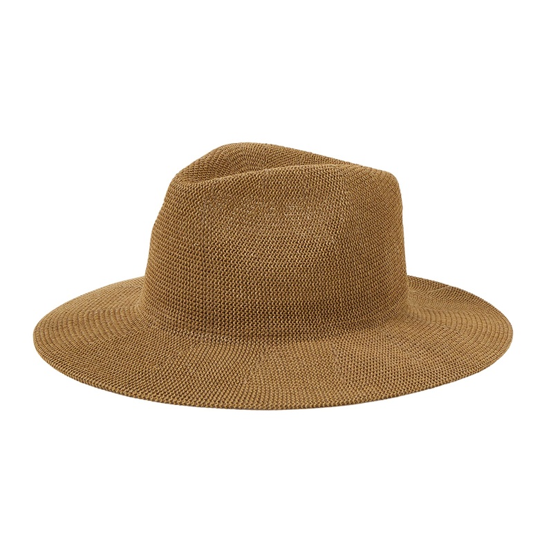 Accessorize London Women's New Packable Fedora-Tan