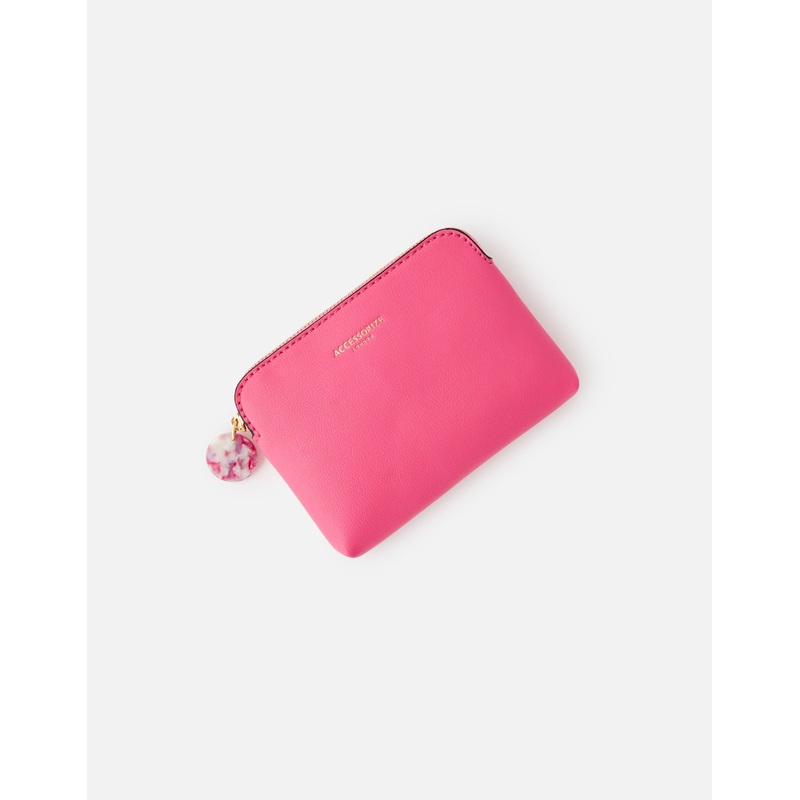 Accessorize London Women's Reptile And Resin Coin Purse Wallet