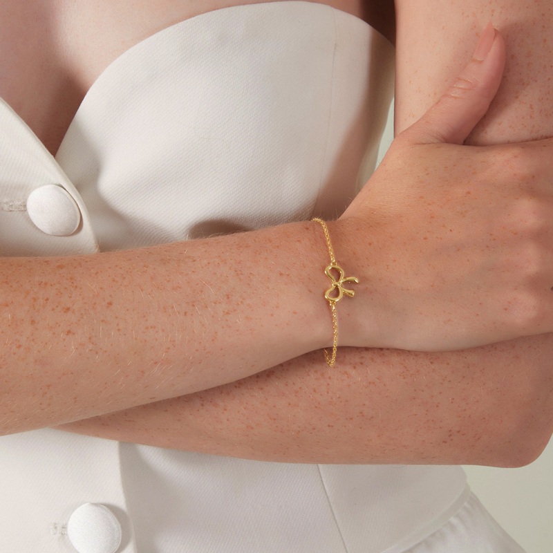 Bow Chain Bracelet