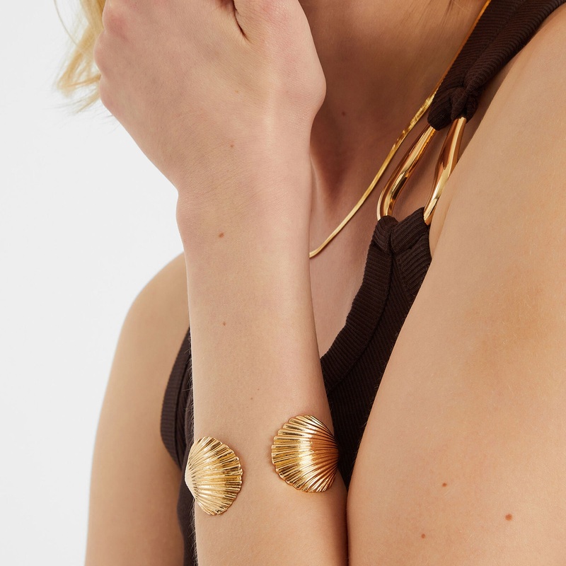 Shell Bangle Bracelet