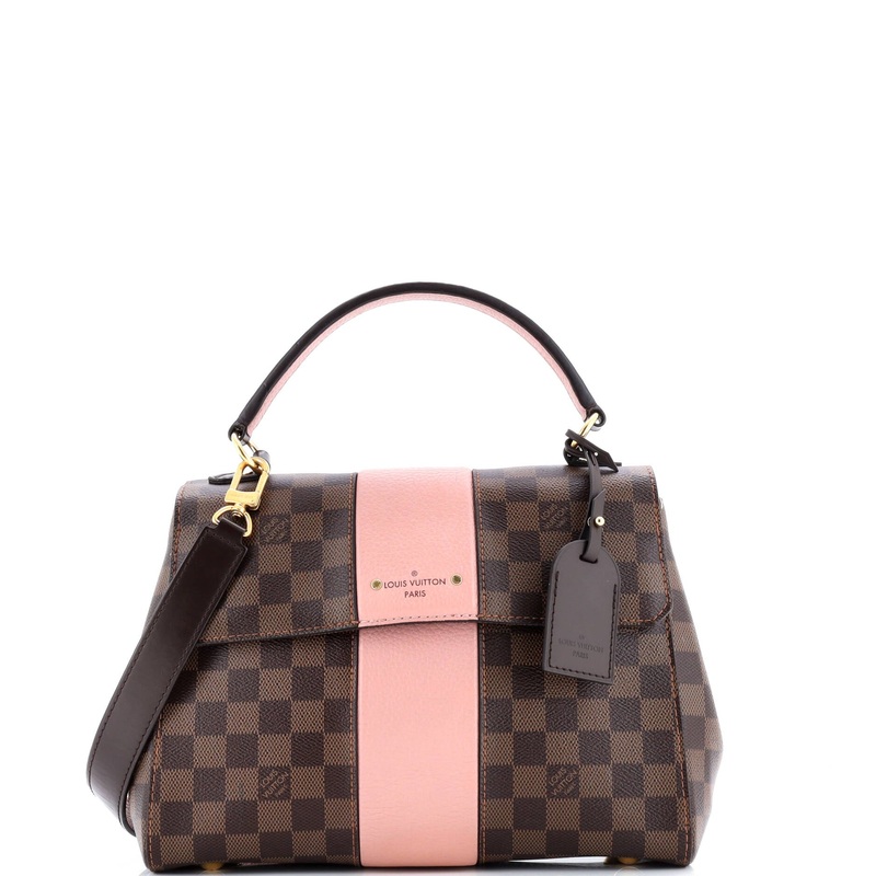Bond Street Handbag Damier with Leather MM