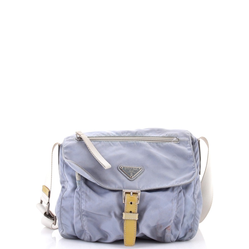 Buckle Messenger Bag Tessuto Small