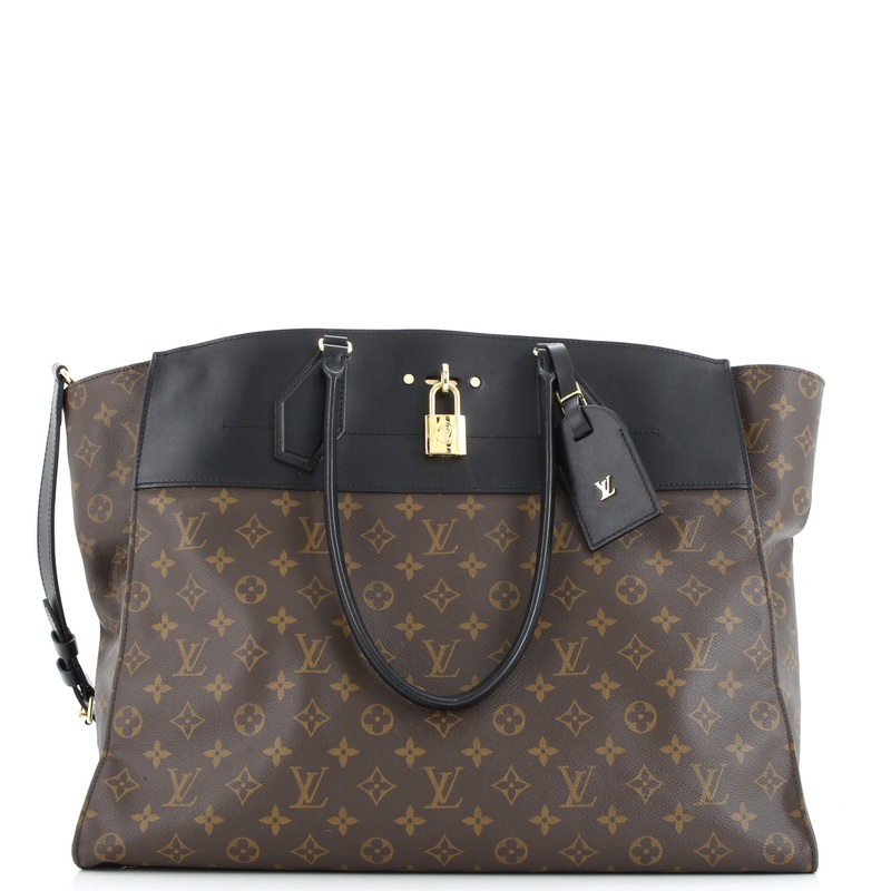 City Steamer Handbag Monogram Canvas XXL