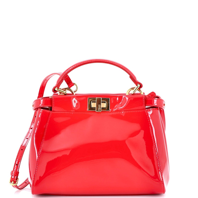 Peekaboo Iconic Bag Patent Mini Mini