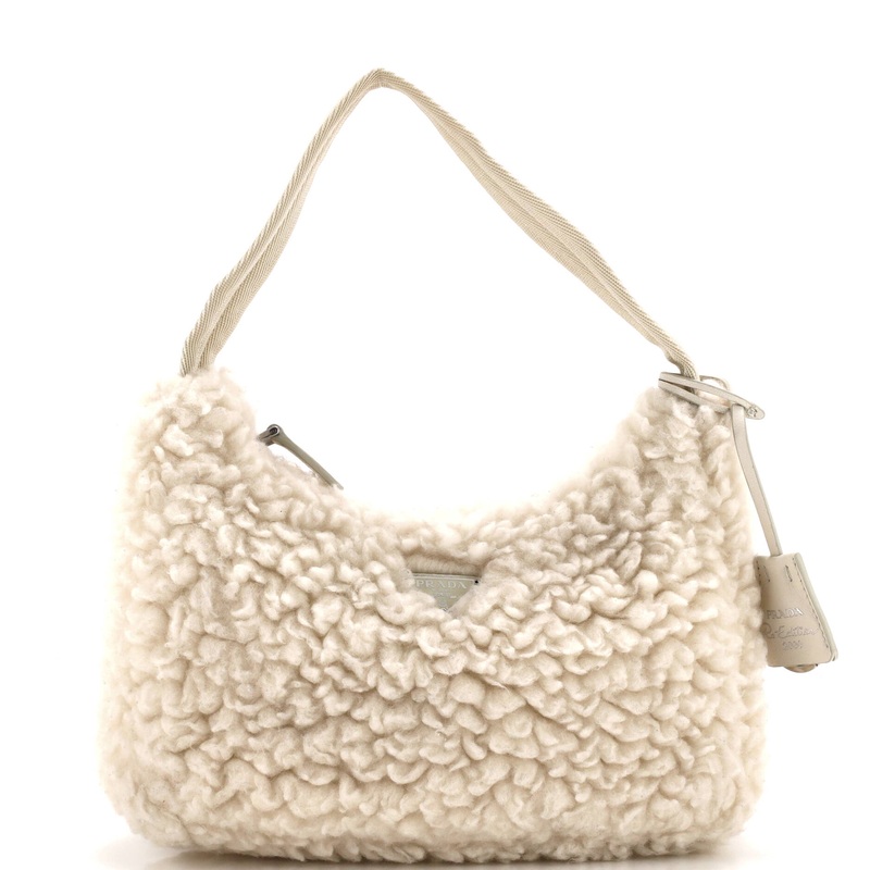 Re-Edition 2000 Hobo Shearling Mini