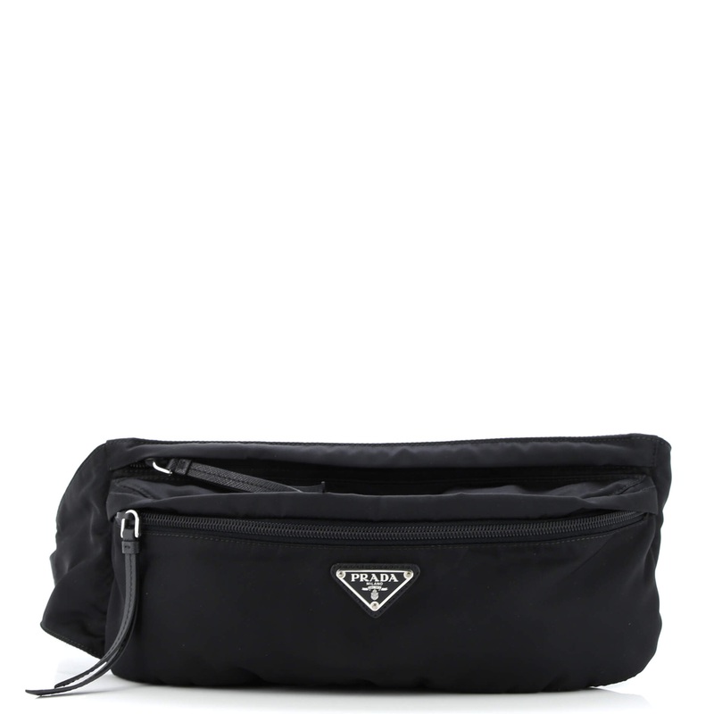 Zip Waist Bag Tessuto Medium