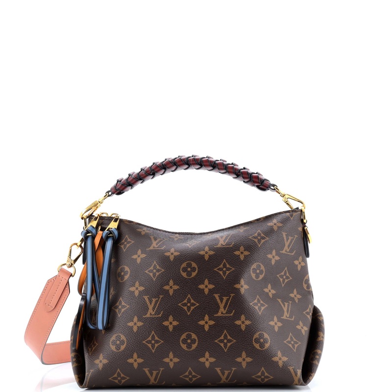 Braided Handle Beaubourg Hobo Monogram Canvas Mini