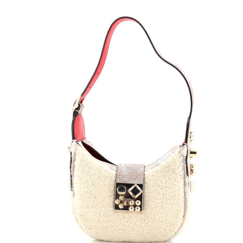 Carasky Hobo Shearling with Leather Mini