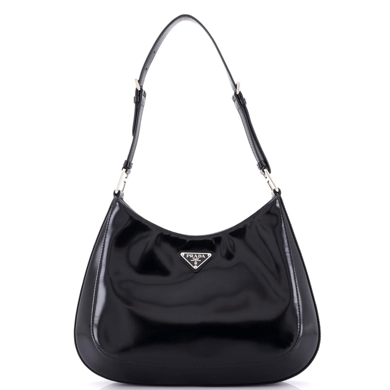 Cleo Shoulder Bag Spazzolato Leather Large