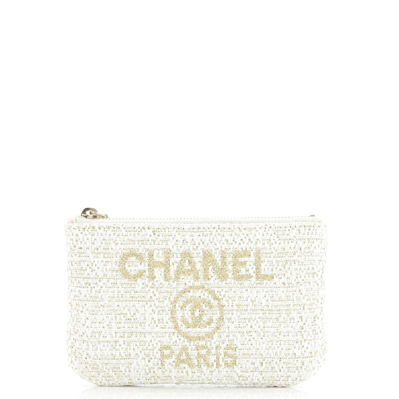 Deauville Pouch Raffia Mini