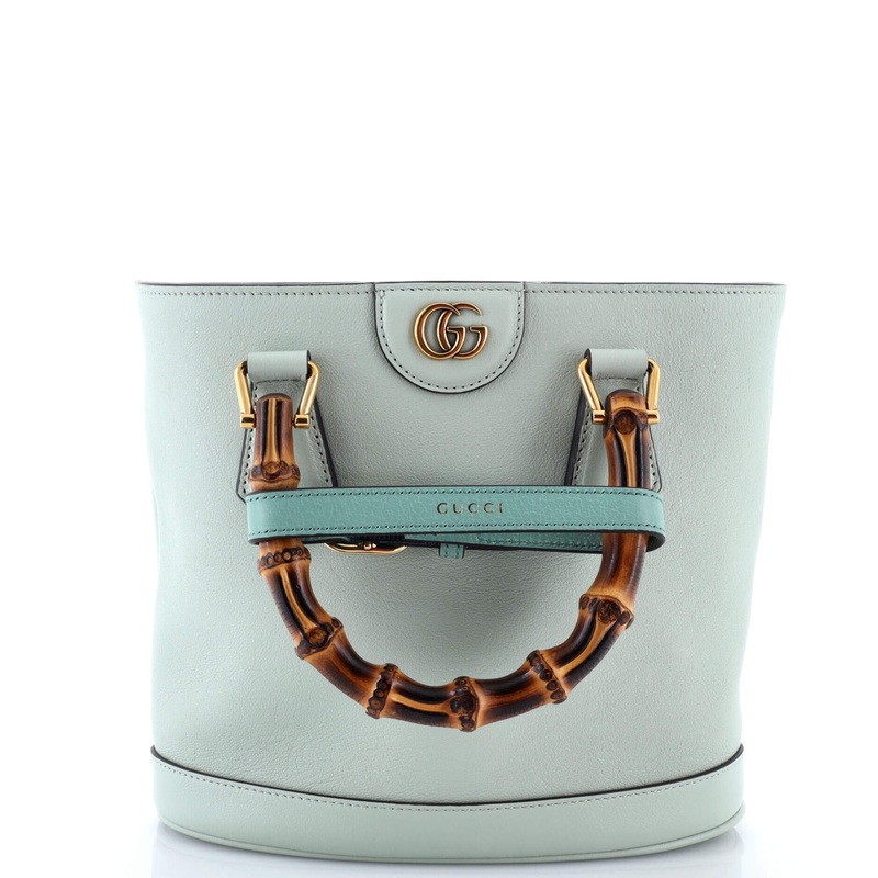 Diana Convertible Bucket Bag Leather Small