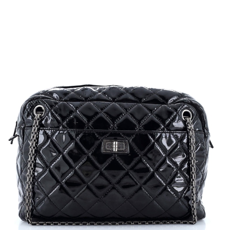 Reissue Camera Bag Quilted Patent Large