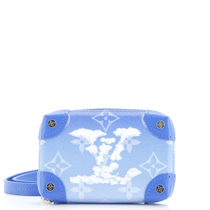 Soft Trunk Necklace Wallet Limited Edition Monogram Clouds
