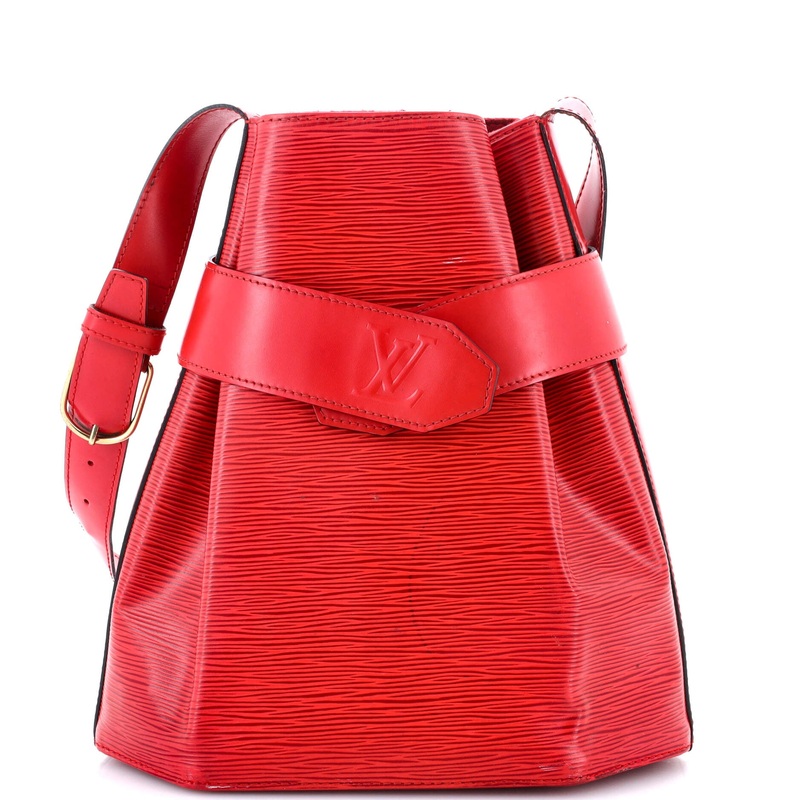 Vintage Sac d'Epaule Handbag Epi Leather PM