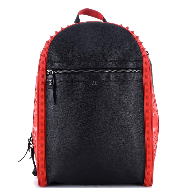 Backparis Backpack Spiked Leather Medium