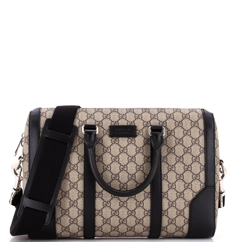 Eden Briefcase GG Coated Canvas Medium