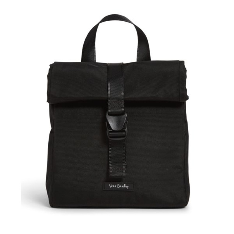 Lighten Up Lunch Tote Bag - Black