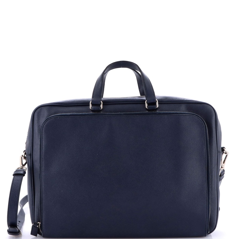 Travel Briefcase Saffiano Leather