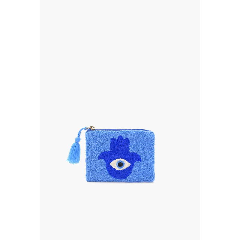 Blessings of Blue Hamsa Pouch