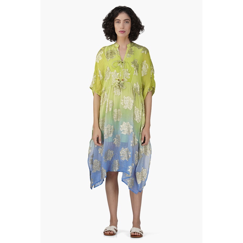 Newrays Lurex Short Kaftan