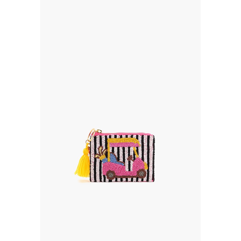 Tee'd Up & Trendy Beaded Pouch
