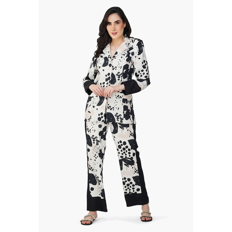 Garden Of Flowers Printed Pants