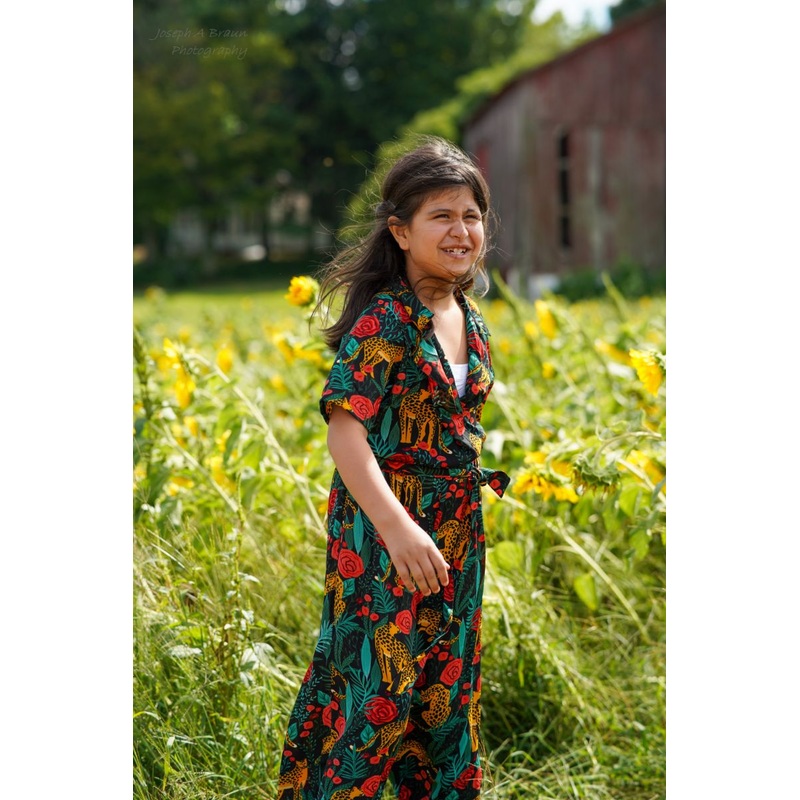 Jaguar Paradise Tween Jumpsuit