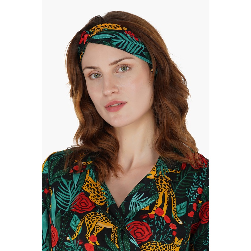 Jaguar Paradise Twisted Headband