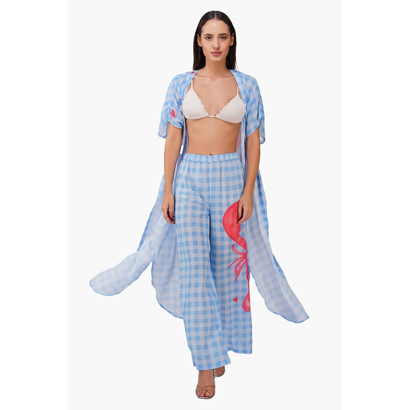Lobster Lounge Printed Pants