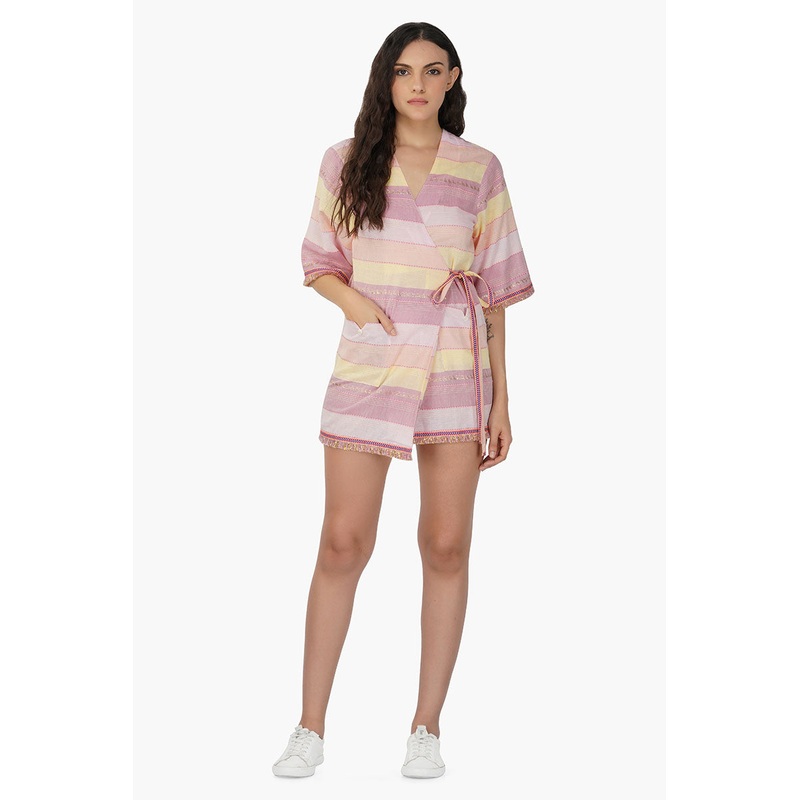 Noah Stripe Cover Up