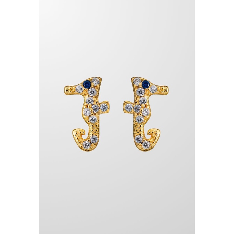 The Seahorse Stud Earrings