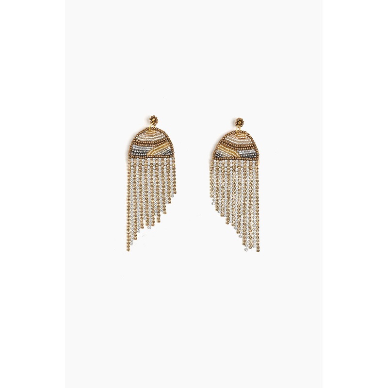 Warrior Princess Beaded Earrings